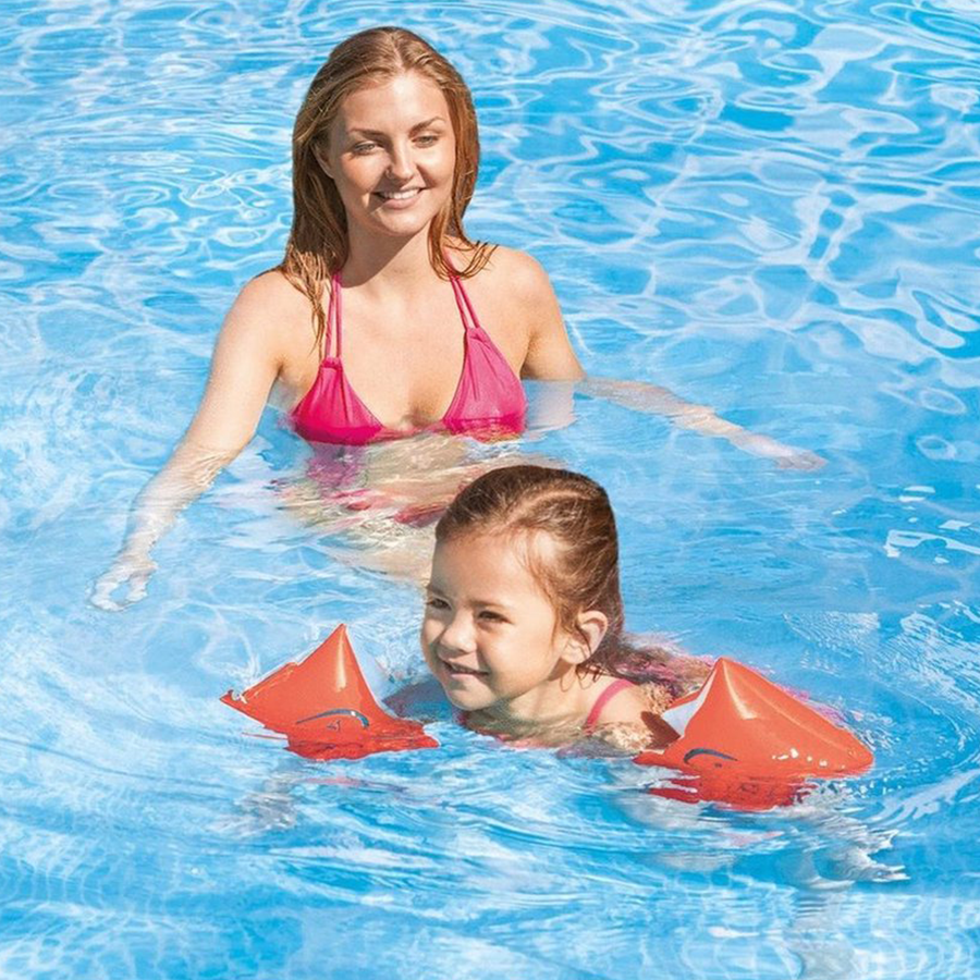 Ali di nuoto intex deluxe da 18 a 30 kg