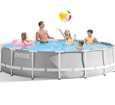 Intex prisma marco de piscina 427 x 107 cm