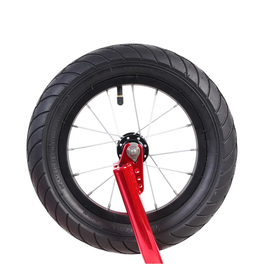Invertir scooter rojo