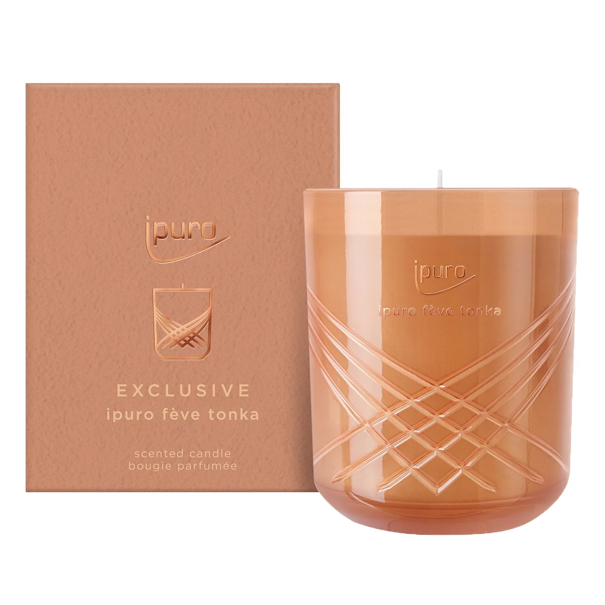 Ipuro ipuro vela perfumada feve tonka 270gr