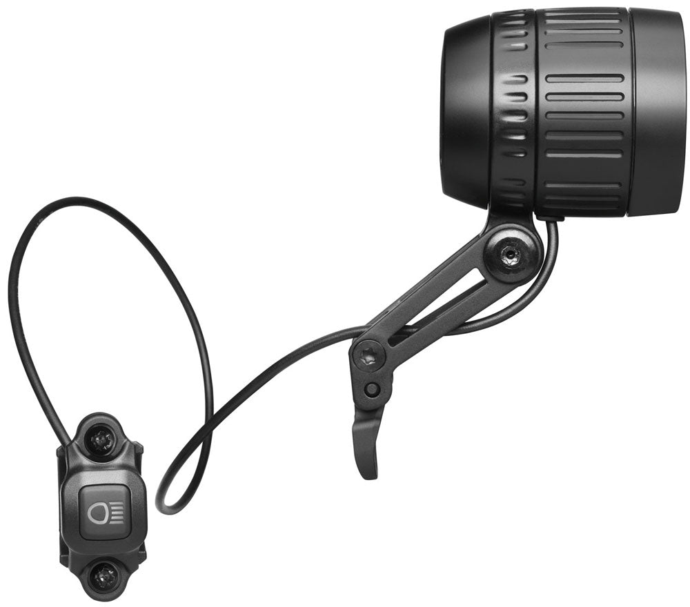 Fareo Busch und Müller Lumotec IQ -xm Haz alto para E -Bike - 120 170 Lux - Negro