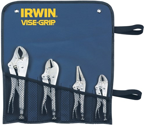 Irwin griptangenset origineel 4st, 10cr,7r,6ln,5wr - t71