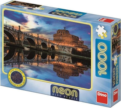 Dinotoys Dino Puzzle - Glow in the Dark Engelenburcht Roma - 1000 pezzi