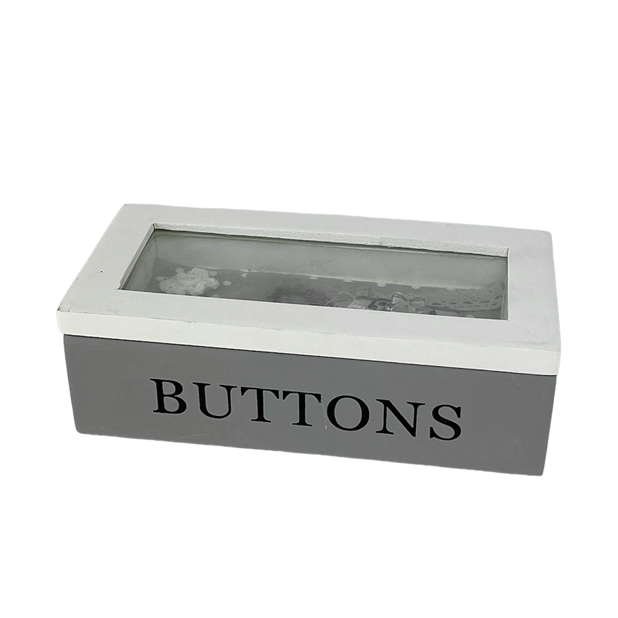 Caja de almacenamiento J-line madera 16x8x5cm