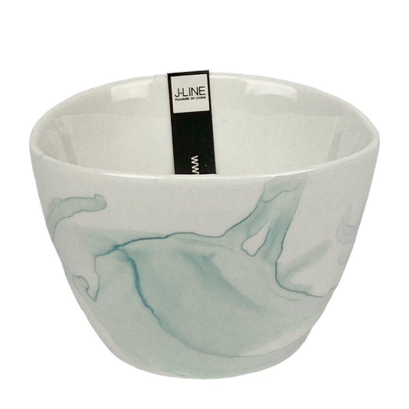 Ciotola J-line marmo blu ø9x6cm