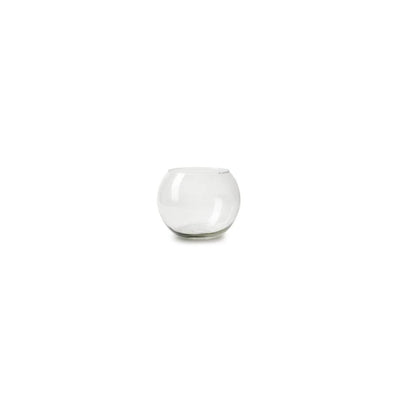 B-living round vase rondo clear glass ø19xh15cm
