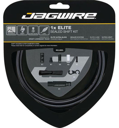 Jagwire 1x elite sealed shift kit - white