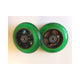JD Bug Wheelset 100 mm de color verde negro