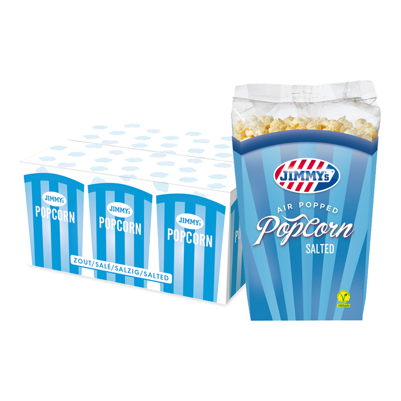 Tubo di sale per popcorn Jimmy's (6x 90gr)