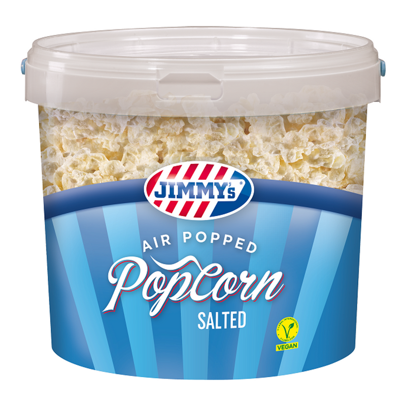 Secchio di sale per popcorn Jimmy's jimmys (12x 140gr)