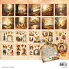 Studio light • jenine's mindful art autumn in the woods collage paper pad backgrounds elements