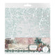 Luz de estudio • Jenine's Mindful Art Christmas Blush hojas de acetato blanco vintage menta