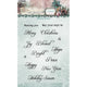 Luz de estudio • Jenine's Mindful Art Christmas Blush sello transparente deseos navideños