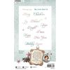 Studio light • jenine's mindful art christmas blush clear stamp holiday wishes