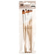 Studio light • juego de pinceles mindful art de jenine avellana, tamaño 2-4-6-8-10 Essentials 75x220x10mm 5 piezas