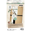 Studio light • jenine's mindful art refill for slimline journal in white black kraft