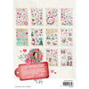 Studio light • jenine's mindful art die-cut paper pad sending you love paper elements
