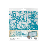 Studio light • tide of hope acetate sheets white retro cyan - afbeelding 2
