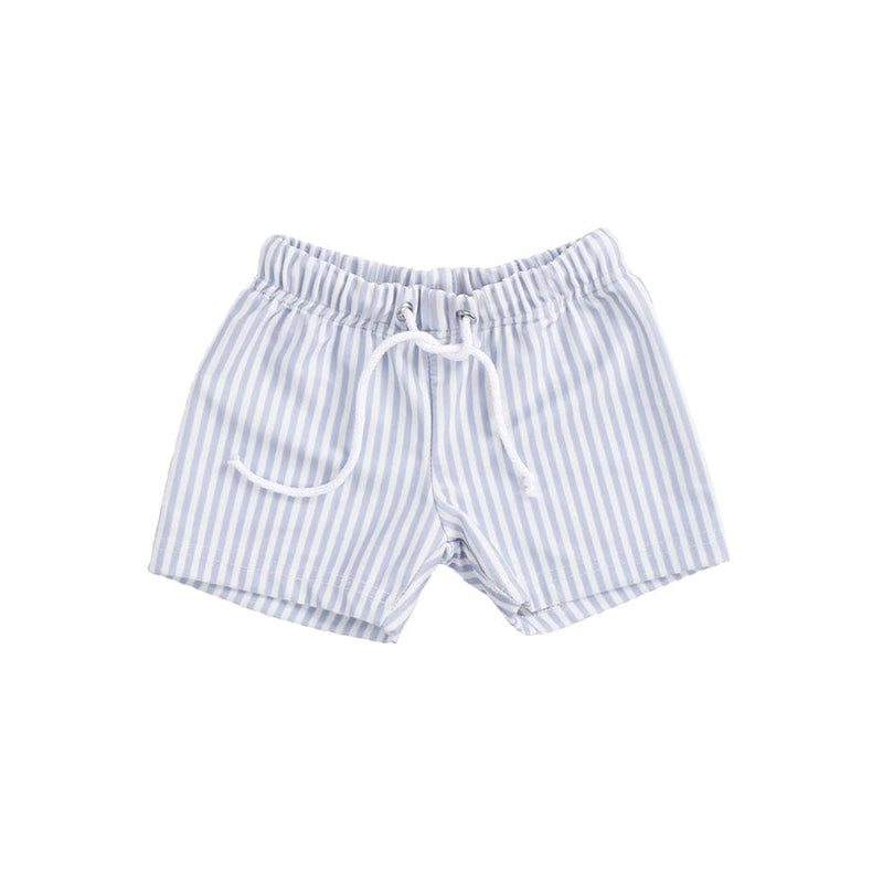 Blue stripes | blauw witte uv zwemboxer jongens