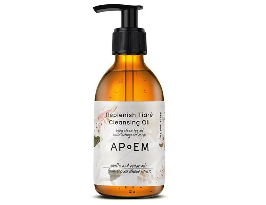 Apoem replenish - tiaré - cleansing - oil - 250 ml