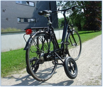 Ruedas laterales establecidas para adultos negros