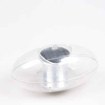 Justsun solar drijver ovaal met licht 8x15x8cm