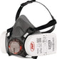 Mezza maschera Jsp | e 140 e 143 | premuto per controllare incl. filtro p3 | m | 1 pezzo - bht0a3-0l5-n00 - bht0a3-0l5-n00