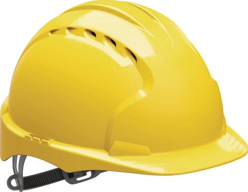 Casco di sicurezza Jsp | giallo | HDPE | e 397 | 1 pezzo - ajf030-000-200 - ajf030-000-200