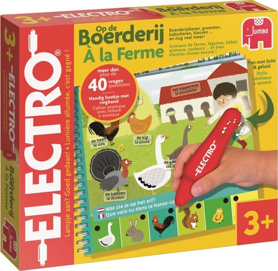 Jumbo Electro Wonderpen Mini Farm Educational Game