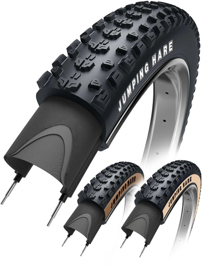 Edge vouwband jumping hare 29 x 2.25 57-622 - zwart bruin