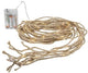 Enzo jute touw 8x2meter op batterij 160 led lampjes - 5510134