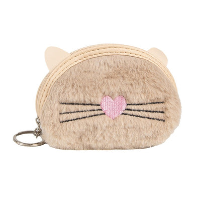 Portafoglio Clayre Eef beige 12x2x9 cm