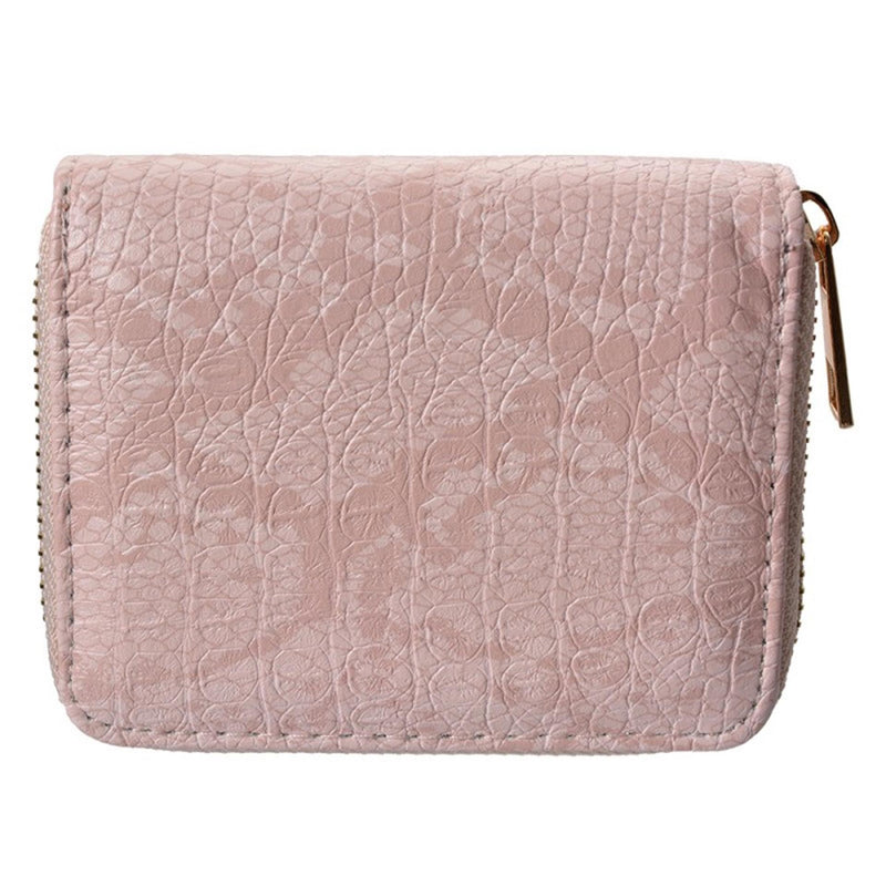 Portafoglio Clayre Eef rosa 11x9 cm