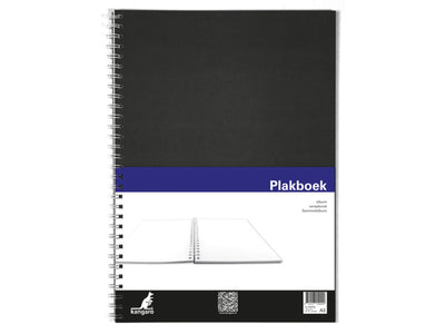 Scrapbook canguro a3 120gr 40 hojas negro
