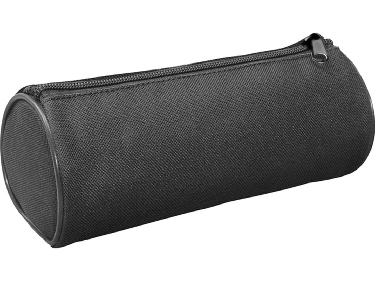 Astuccio portapenne Kangaro rotondo 21x8,5 cm nero