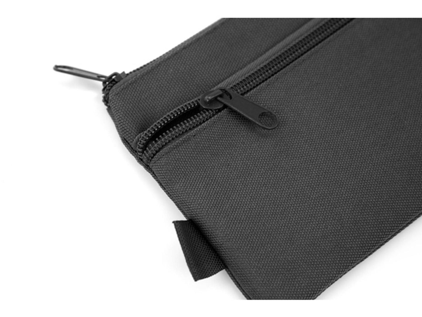 Astuccio piatto Kangaro, 22x12 cm, nero