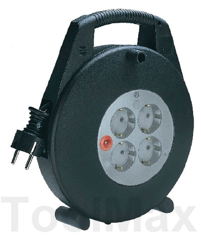 Brennenstuhl Vario Line Cable bobina di 15 metri, 4x a terra
