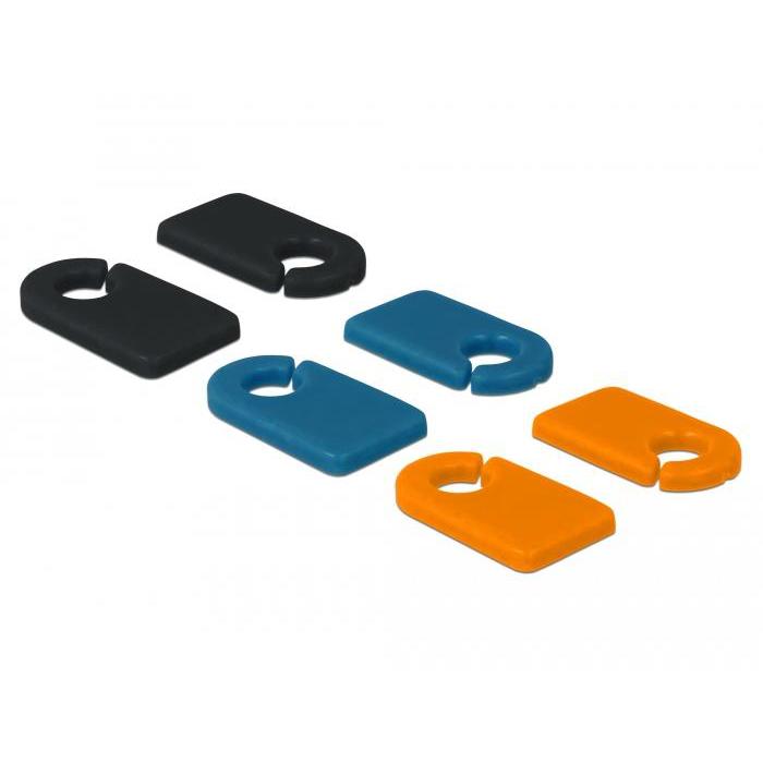 Delock Cable Marker Clip for Self-labeling Set 6 Stu