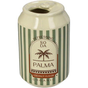 Kersten vaas soda can palma fine aardewerk 7x7x11.3cm - afbeelding 1
