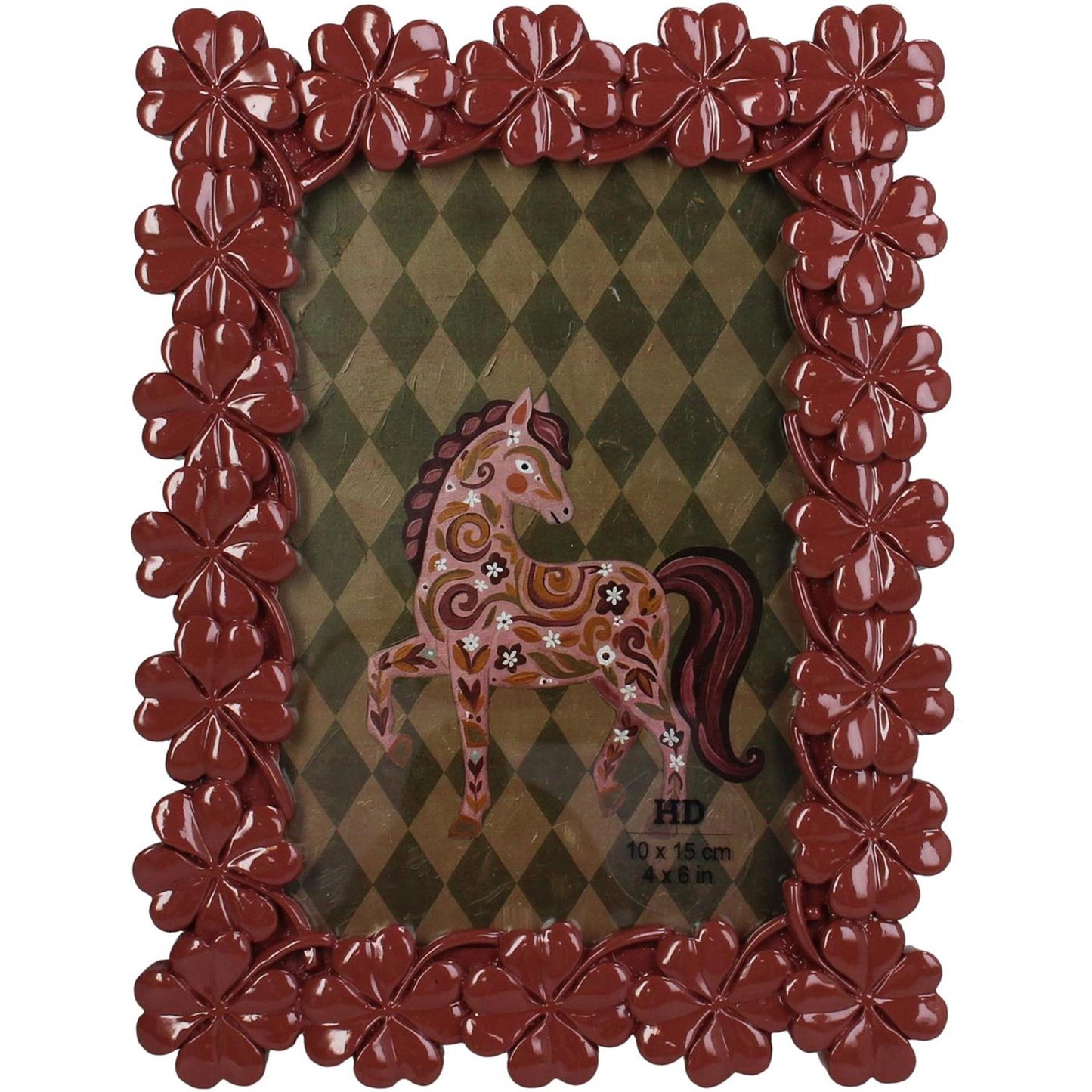 Kersten photo frame four-leaf clover polyresin 10x15cm
