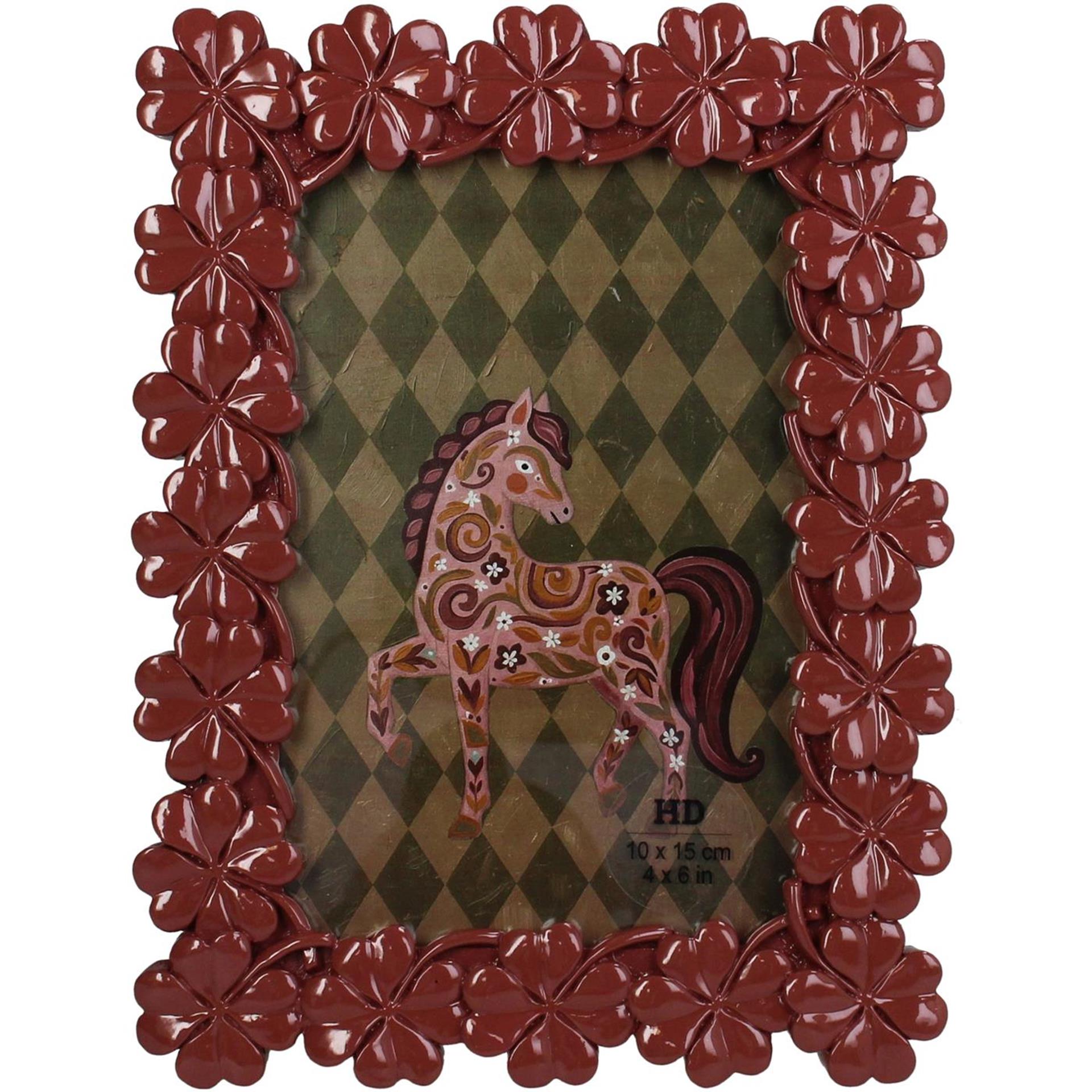 Kersten photo frame four-leaf clover polyresin 10x15cm