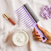 Tangle Tangle Tangle Tangs Wide Dente pettine per capelli ricci