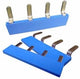 Kamrail 1 fase 3pol. Blu curvo da 17,8 mm - 4000110