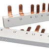 Kamrail 2 fases 6pol. 17,8mm curvado blanco - 4000290