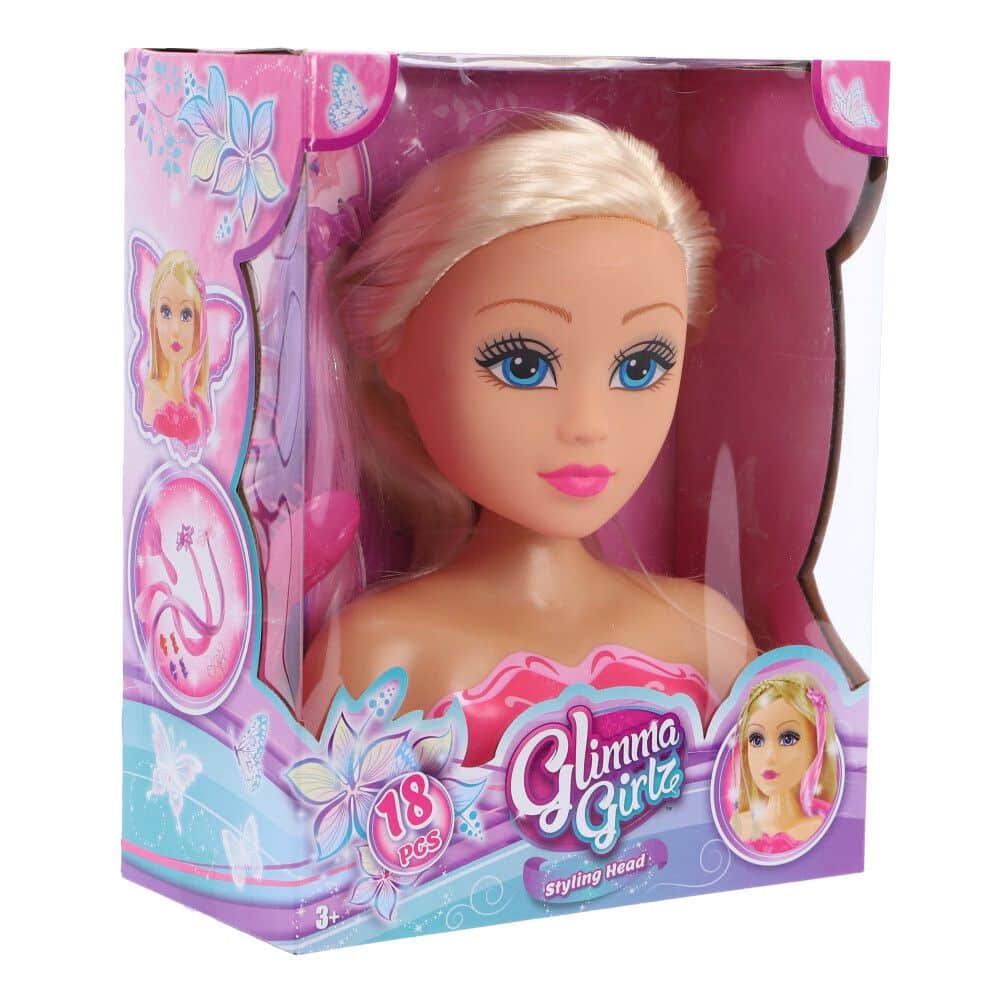 Glimma Girlz Kapkop, di dimensioni 22 cm ed è 18 pezzi