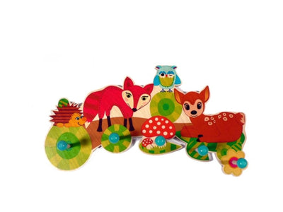 Hess perchero animales del bosque