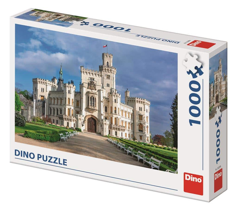 Dinotoys Dino Puzzle - Castello di Hluboká nella Repubblica Ceca - 1000 pezzi
