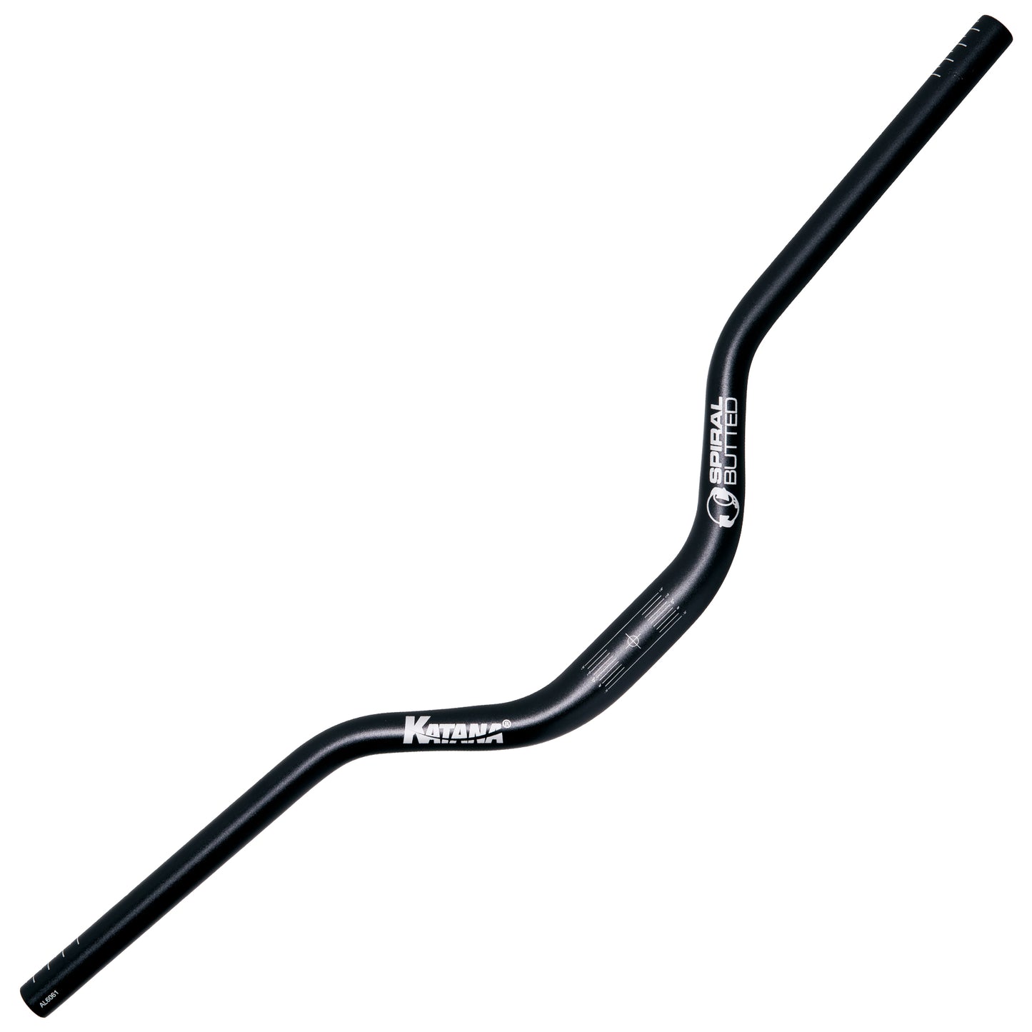 Manubrio Katana High Rise 76 con spessore a spirale