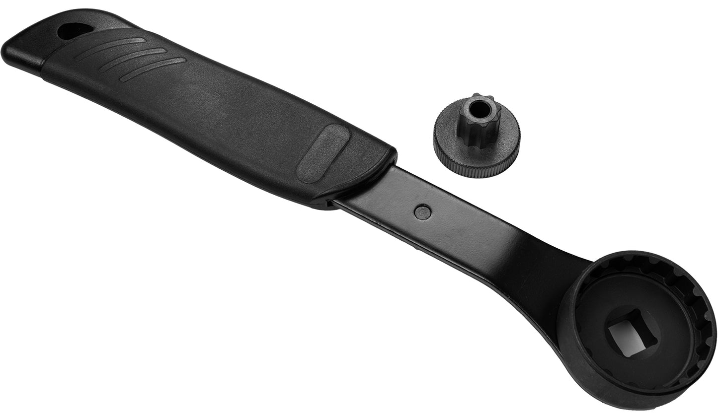 Llave de anillo de bloqueo de bloqueo central del pedalier Katana bbw-2 con herramienta de tapas antipolvo
