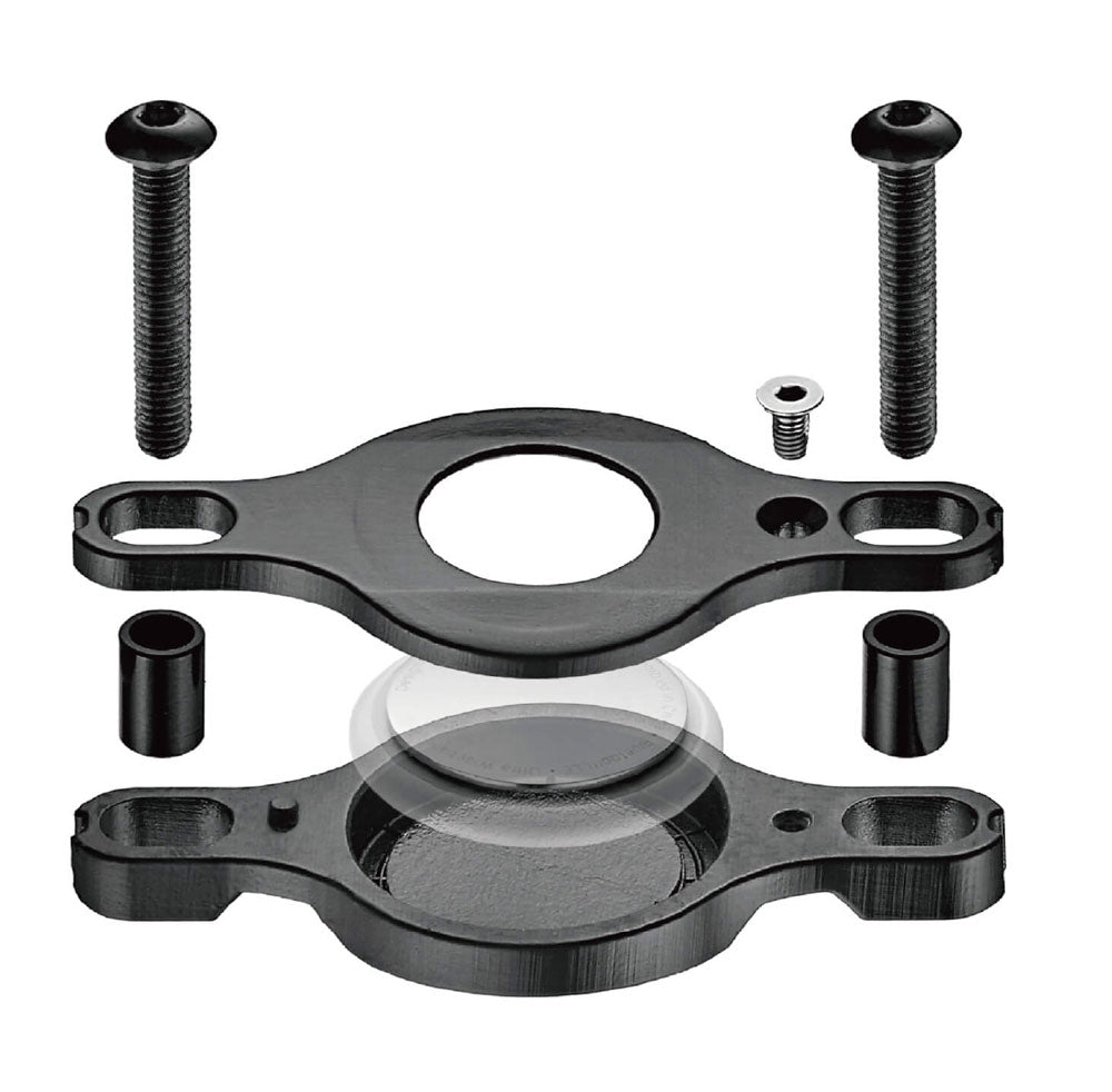 Katana air tag holder for saddle bottle cage